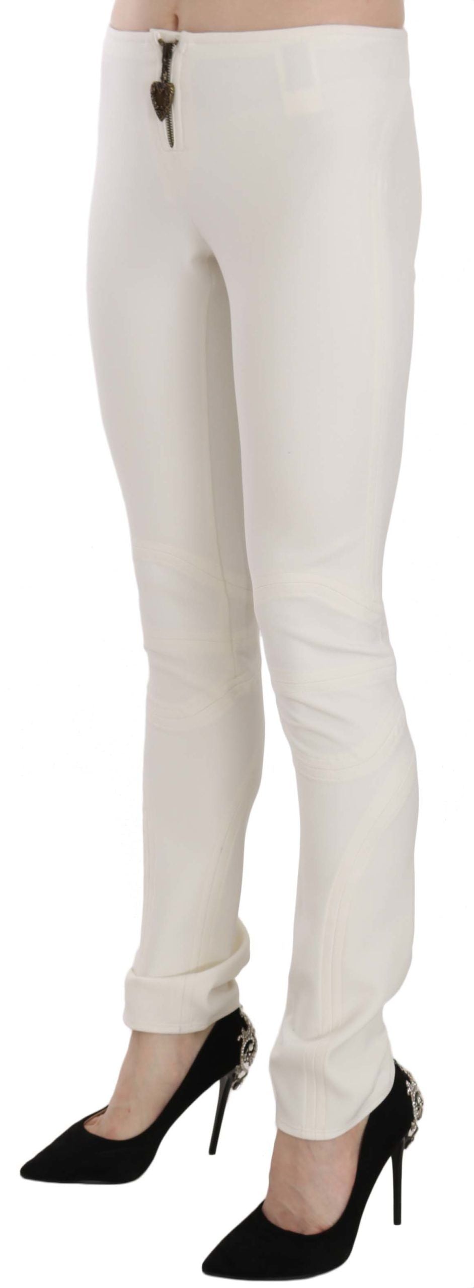 Elegant Mid Waist Skinny Dress Pants - ventzia