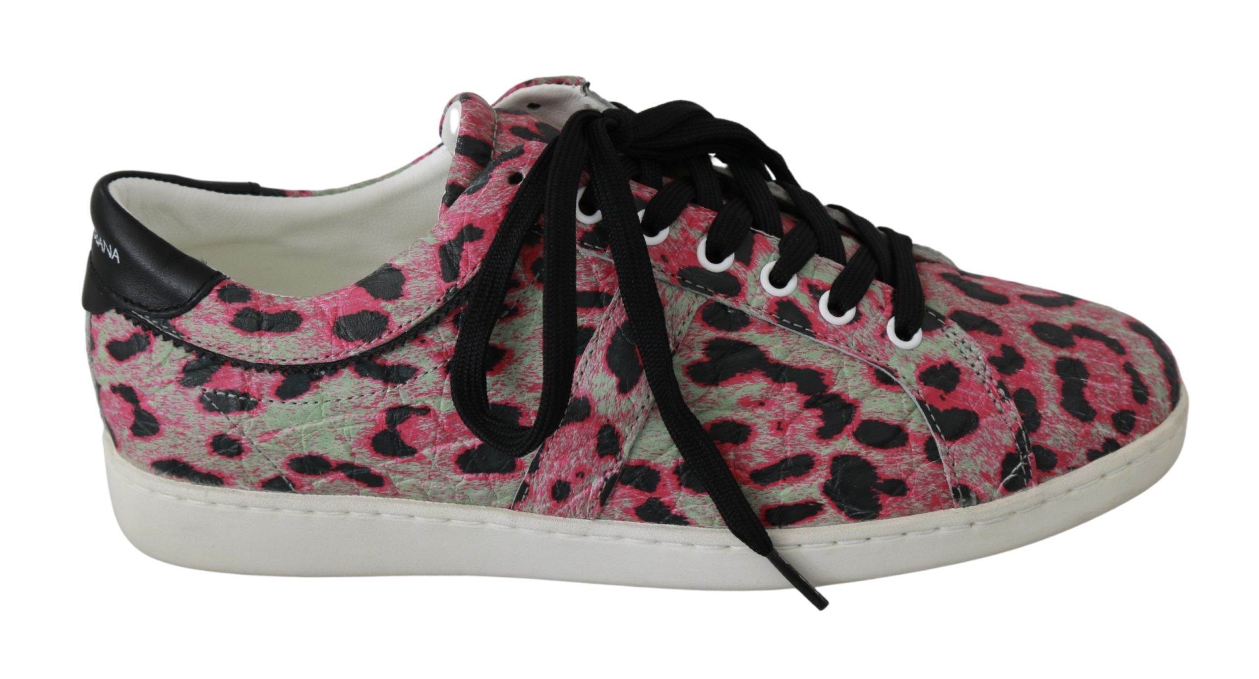 Multicolor Crocodile Leather Sneakers - ventzia