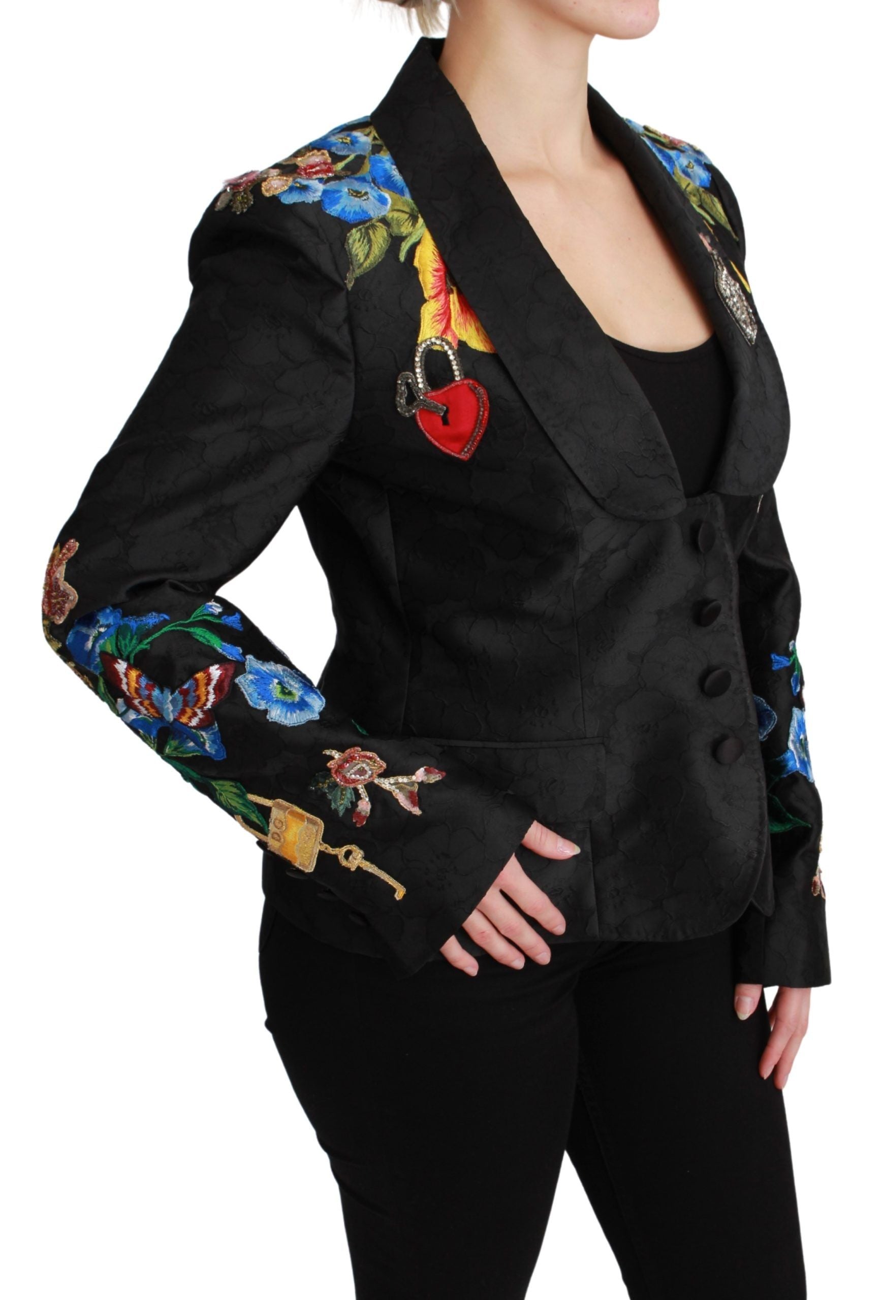 Enchanted Sicilian Brocade Blazer - ventzia