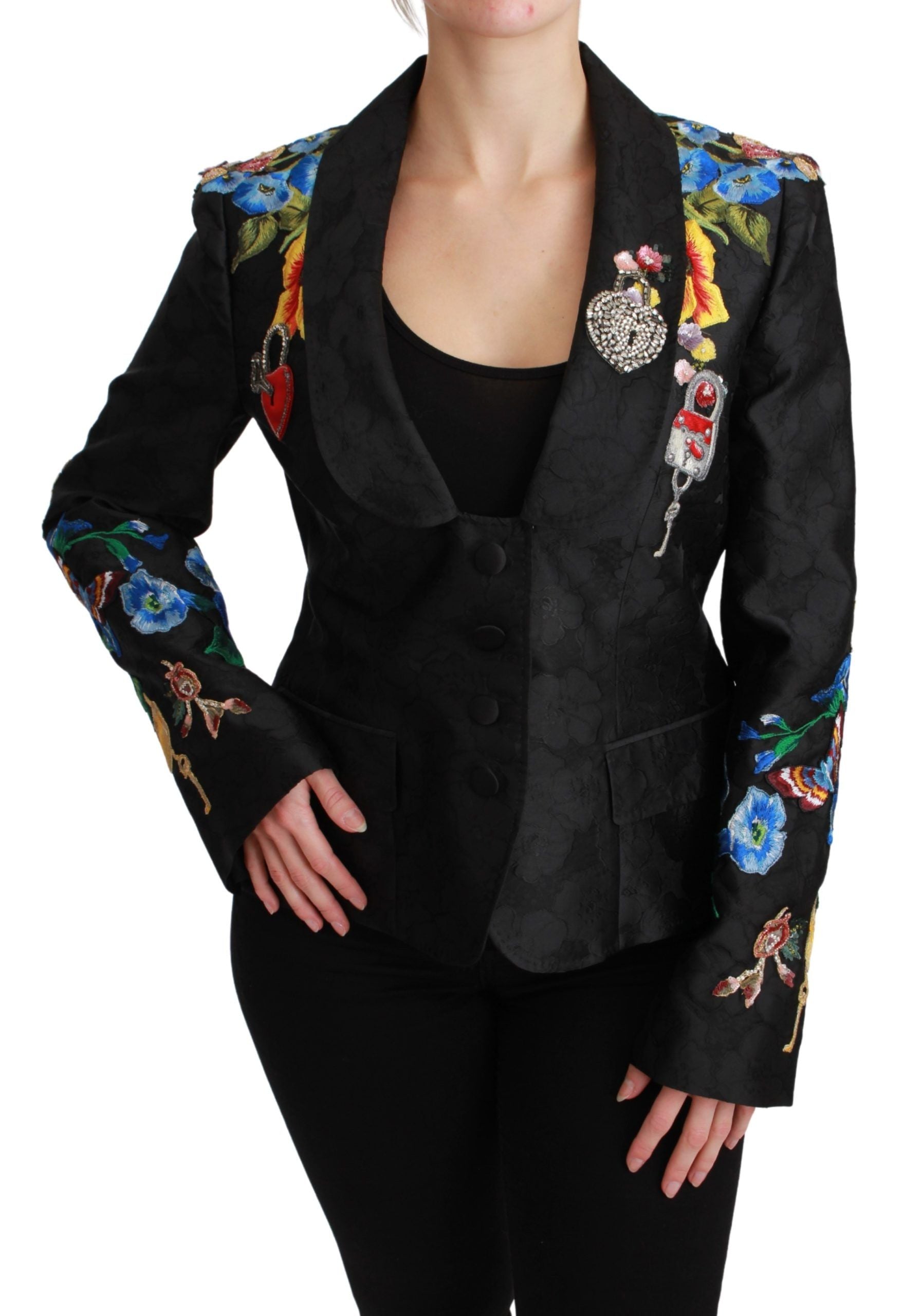 Enchanted Sicilian Brocade Blazer - ventzia