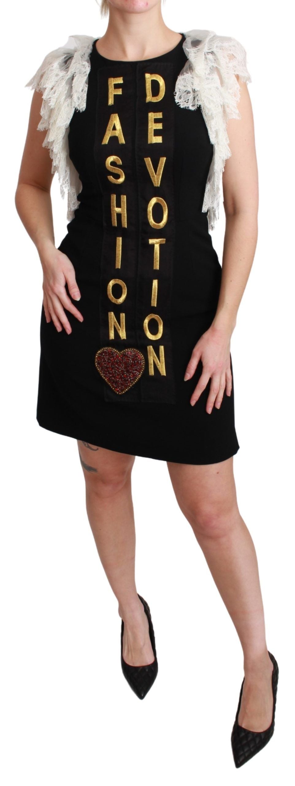 Chic Sleeveless Sheath Mini Dress with Lace Detail - ventzia