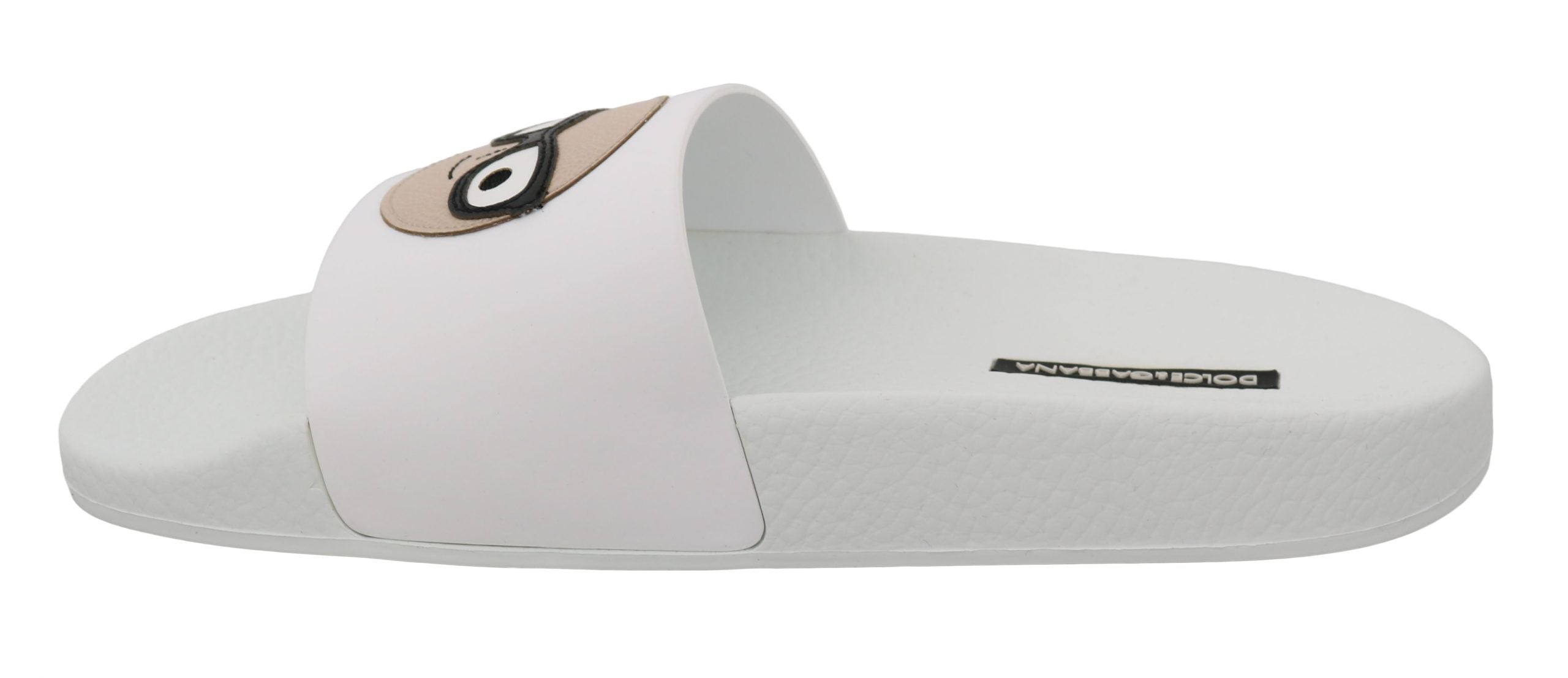 Chic White Slide Sandals - Luxury Summer Footwear - ventzia