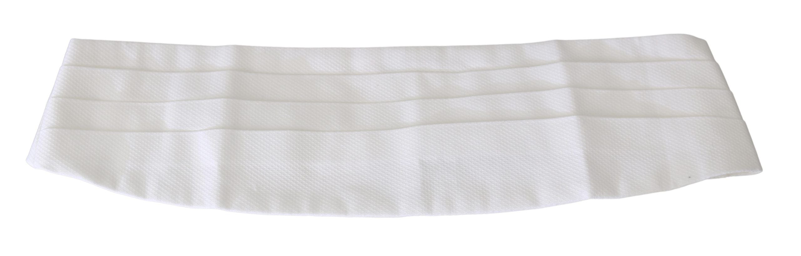 White Men Waist Belt Cotton Cummerbund - ventzia
