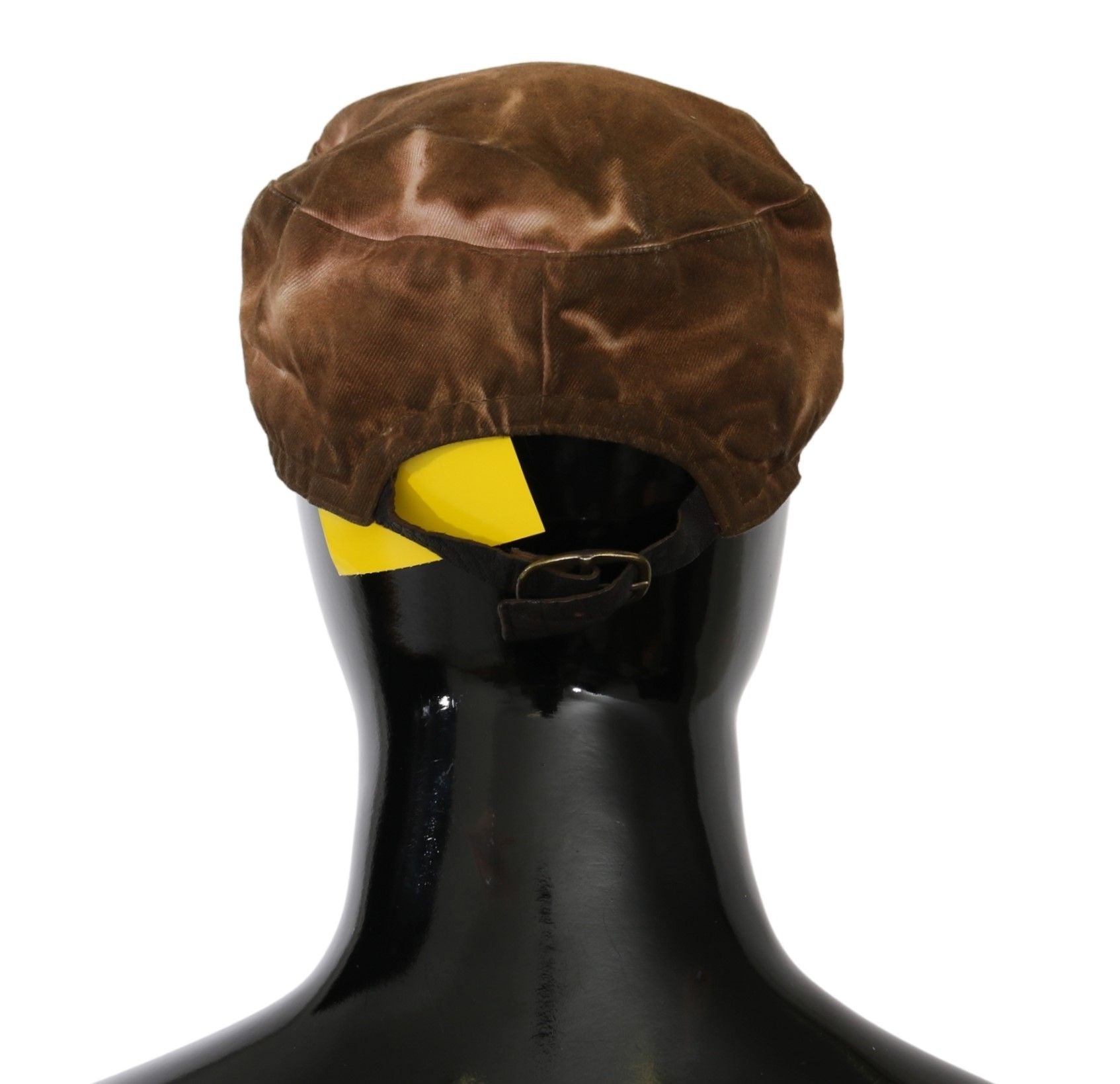 Brown Newsboy Beret Cabbie Fedora Hat - ventzia