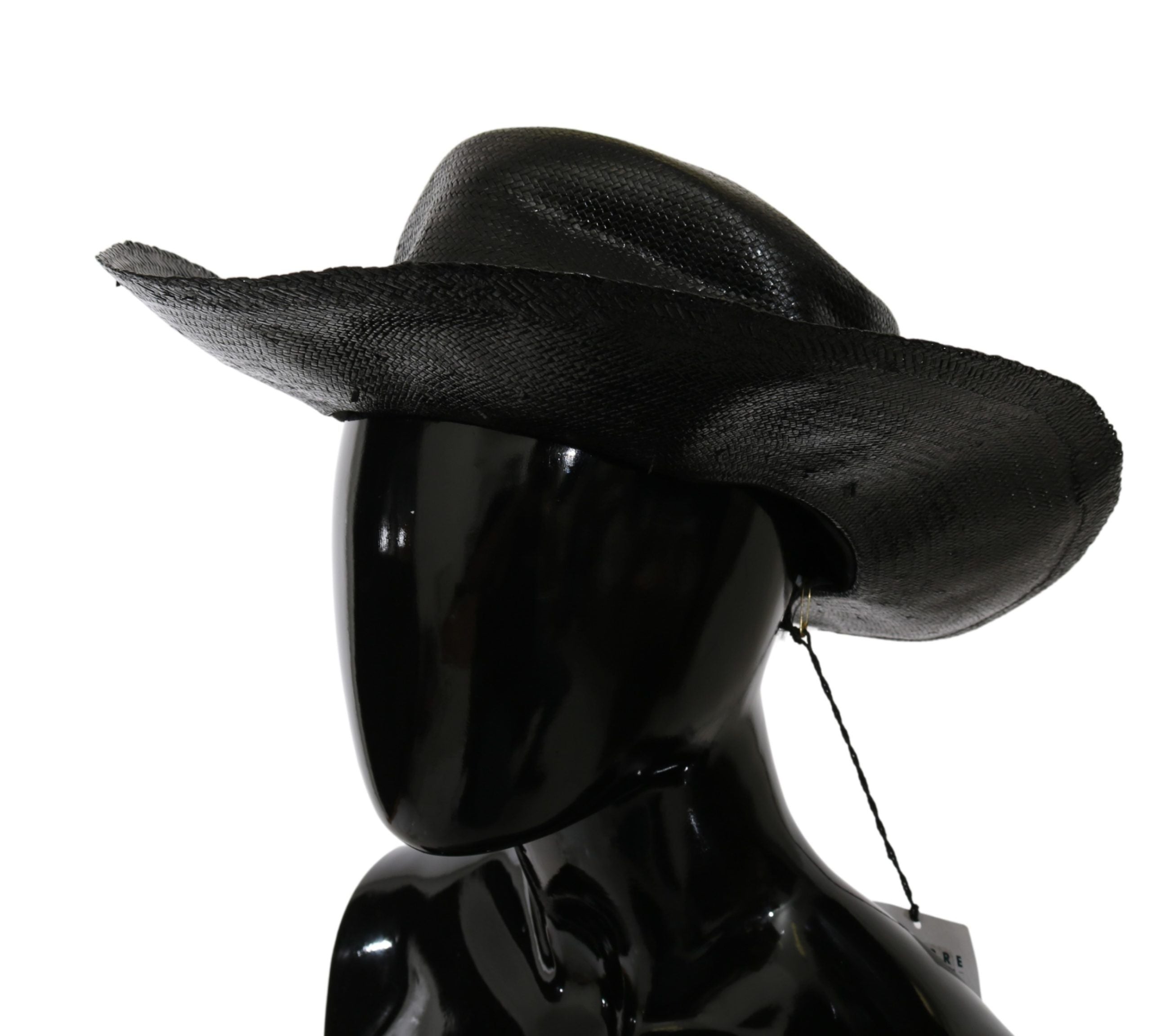 Chic Black Floppy Hat - Timeless Elegance - ventzia