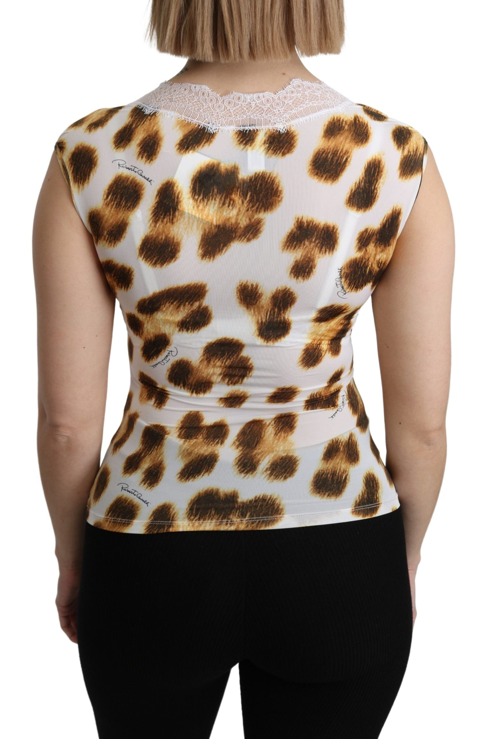 Chic Leopard Lingerie Blouse Top - ventzia
