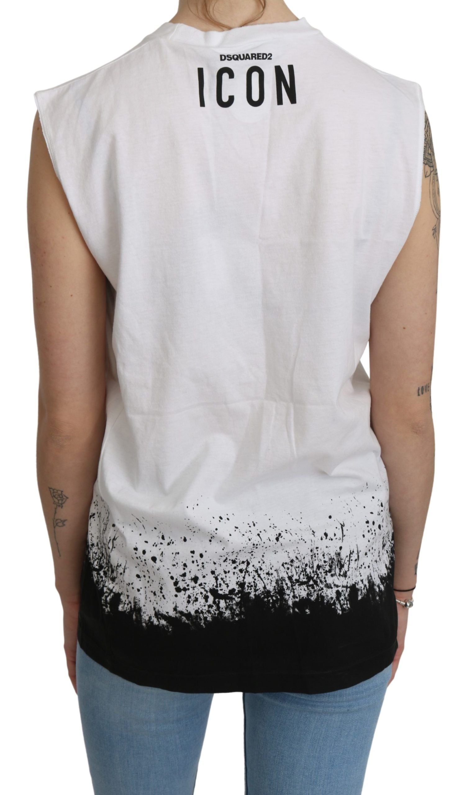 Chic Sleeveless Cotton Crew Neck Top - ventzia