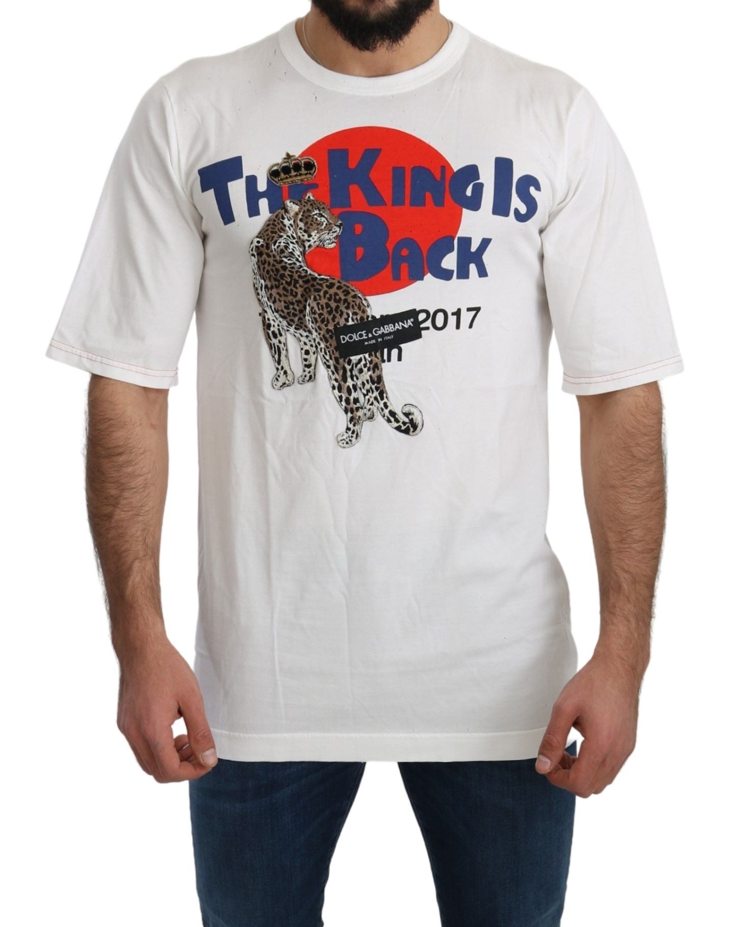 Sleek Leopard Print Slim Fit Tee - ventzia