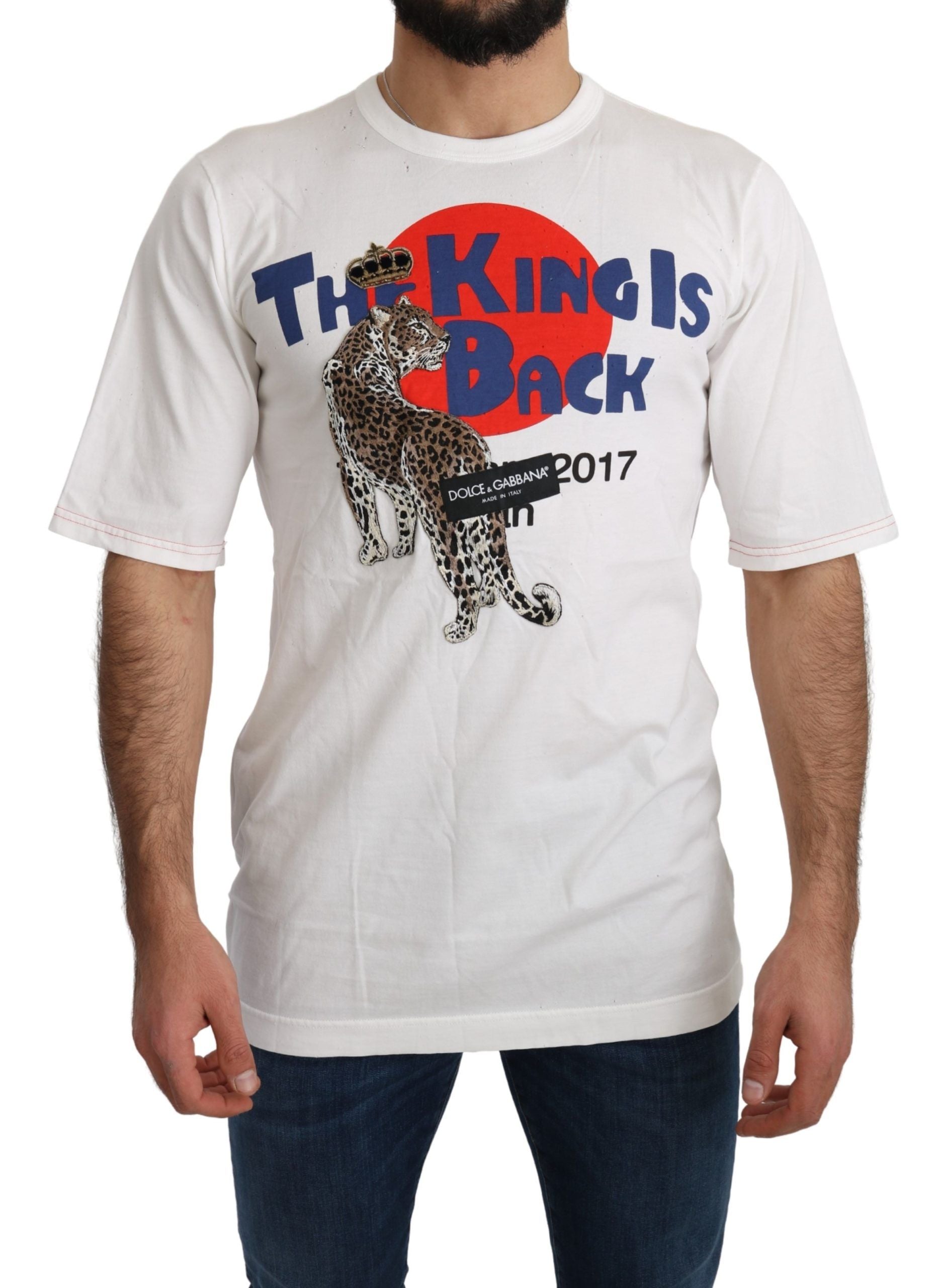 Sleek Leopard Print Slim Fit Tee - ventzia