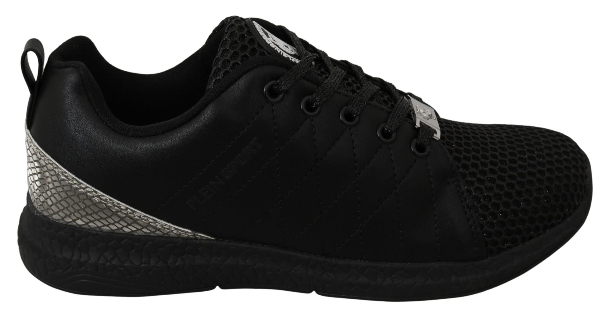 Elegant Black Gisella Sneakers - ventzia