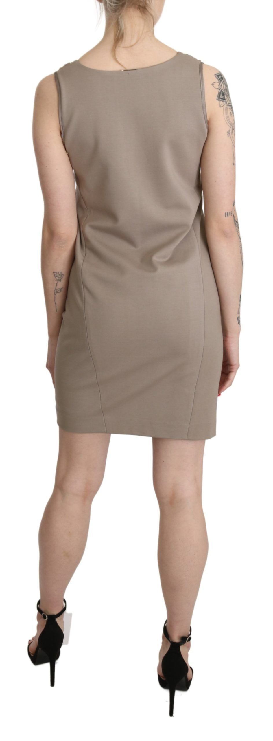 Glamorous V-Neck Sleeveless Sequin Mini Dress - ventzia