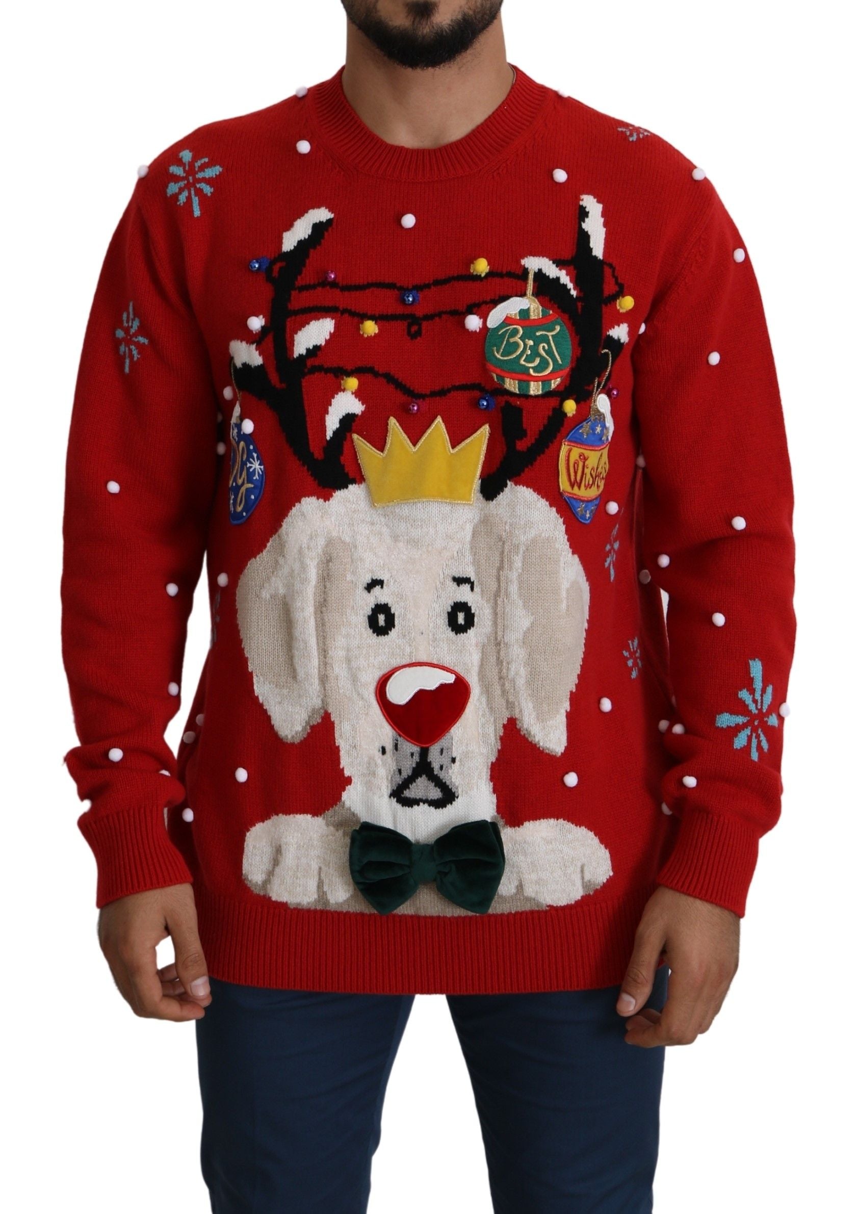 Elegant Christmas Cashmere Sweater - ventzia