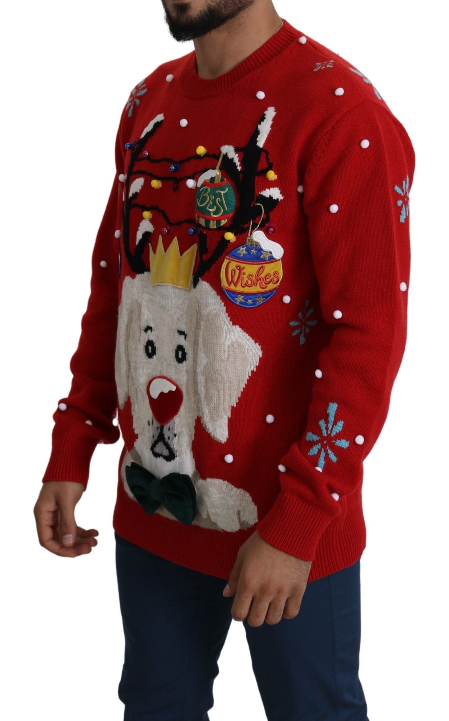 Elegant Christmas Cashmere Sweater - ventzia