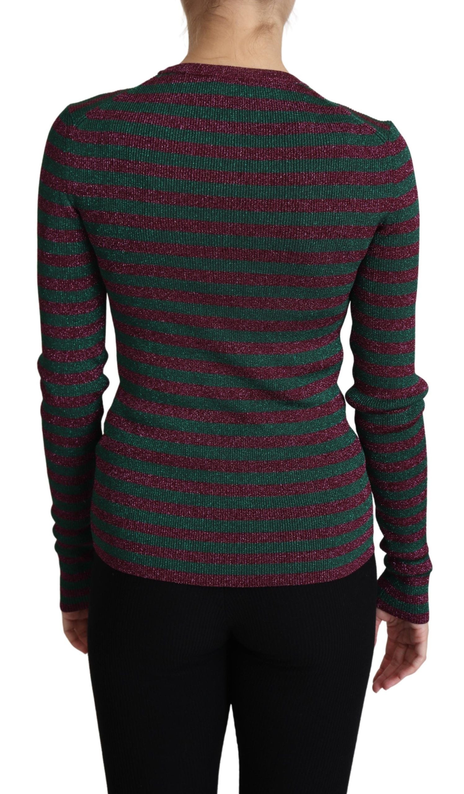 Elegant Maroon Crewneck Sweater - ventzia