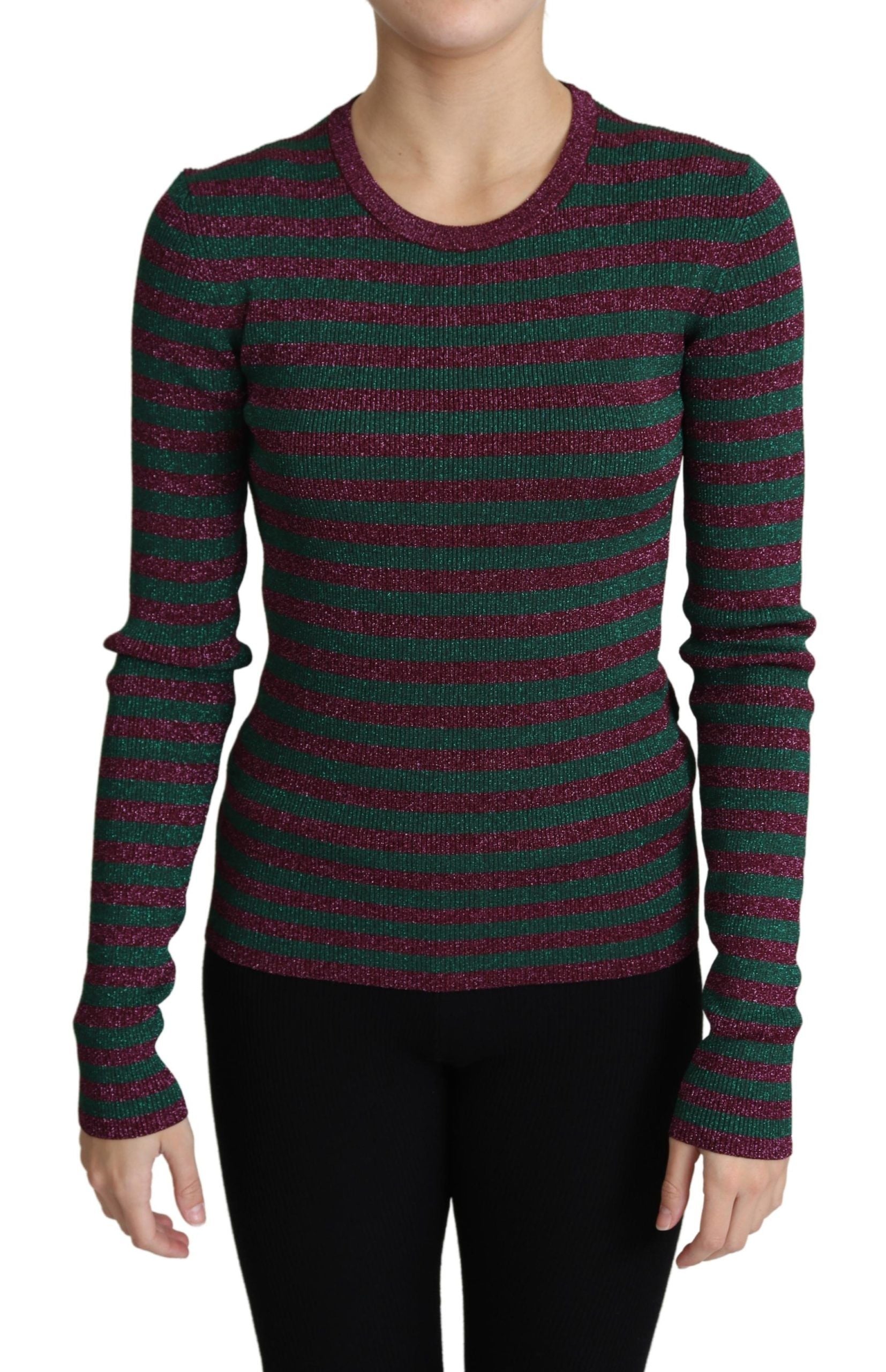 Elegant Maroon Crewneck Sweater - ventzia