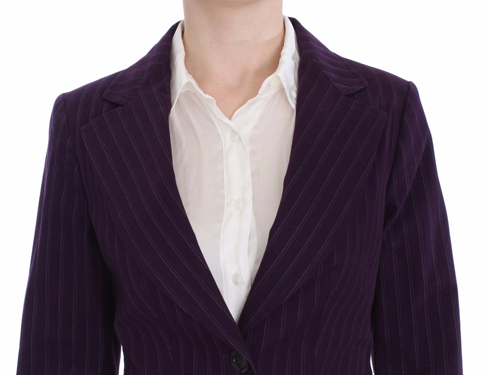 Elegant Striped Pant & Blazer Suit - ventzia