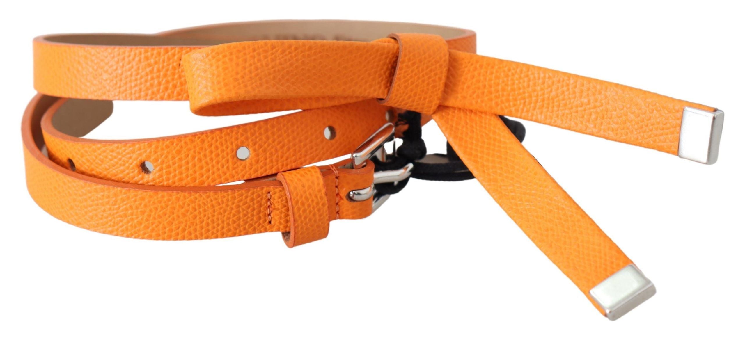 Elegant Leather Double Buckle Belt - ventzia