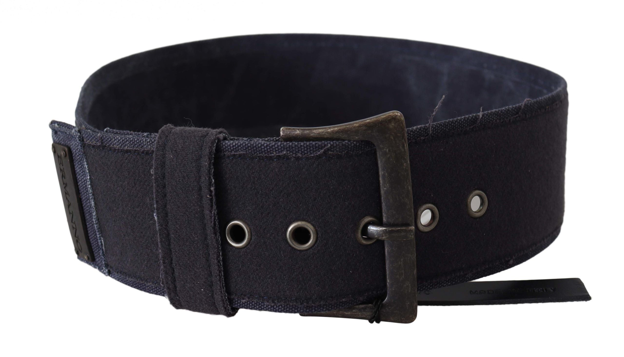 Elegant Black Leather Classic Belt - ventzia
