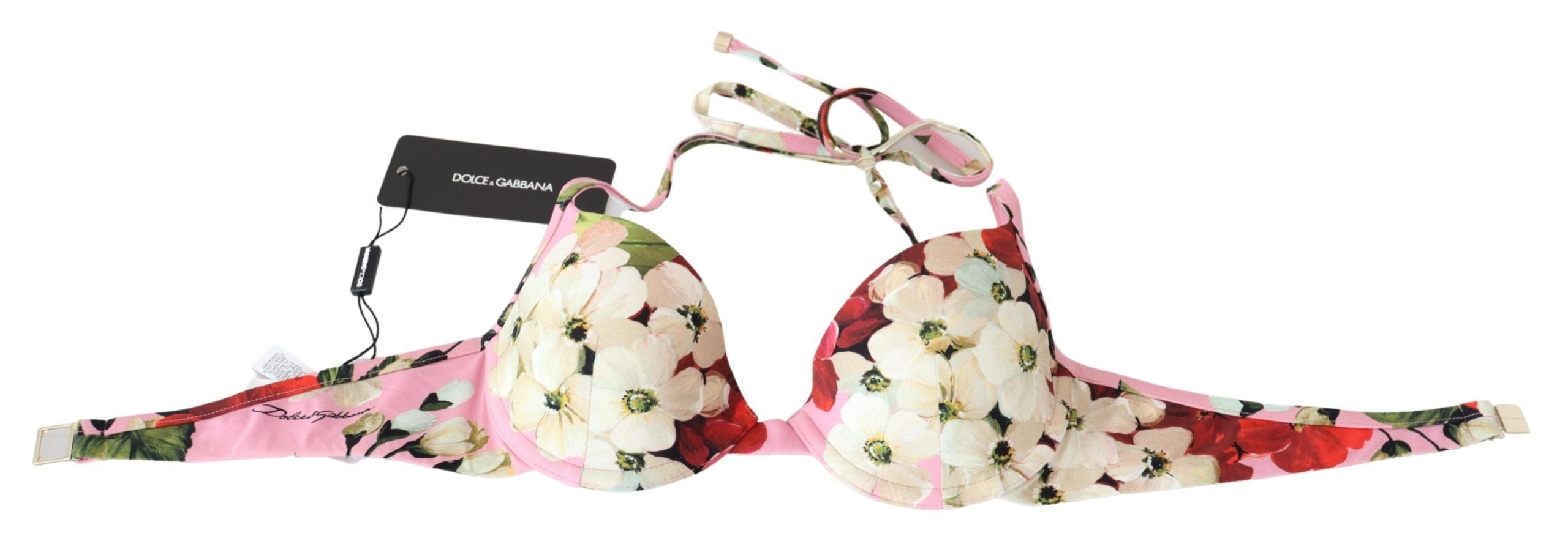 Multicolor Floral Swimsuit Beachwear Bikini Tops - ventzia