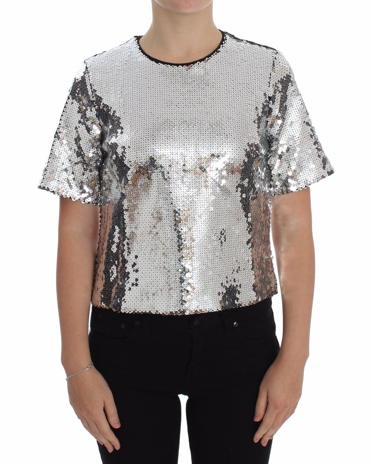 Sequined Elegance Blouse - ventzia