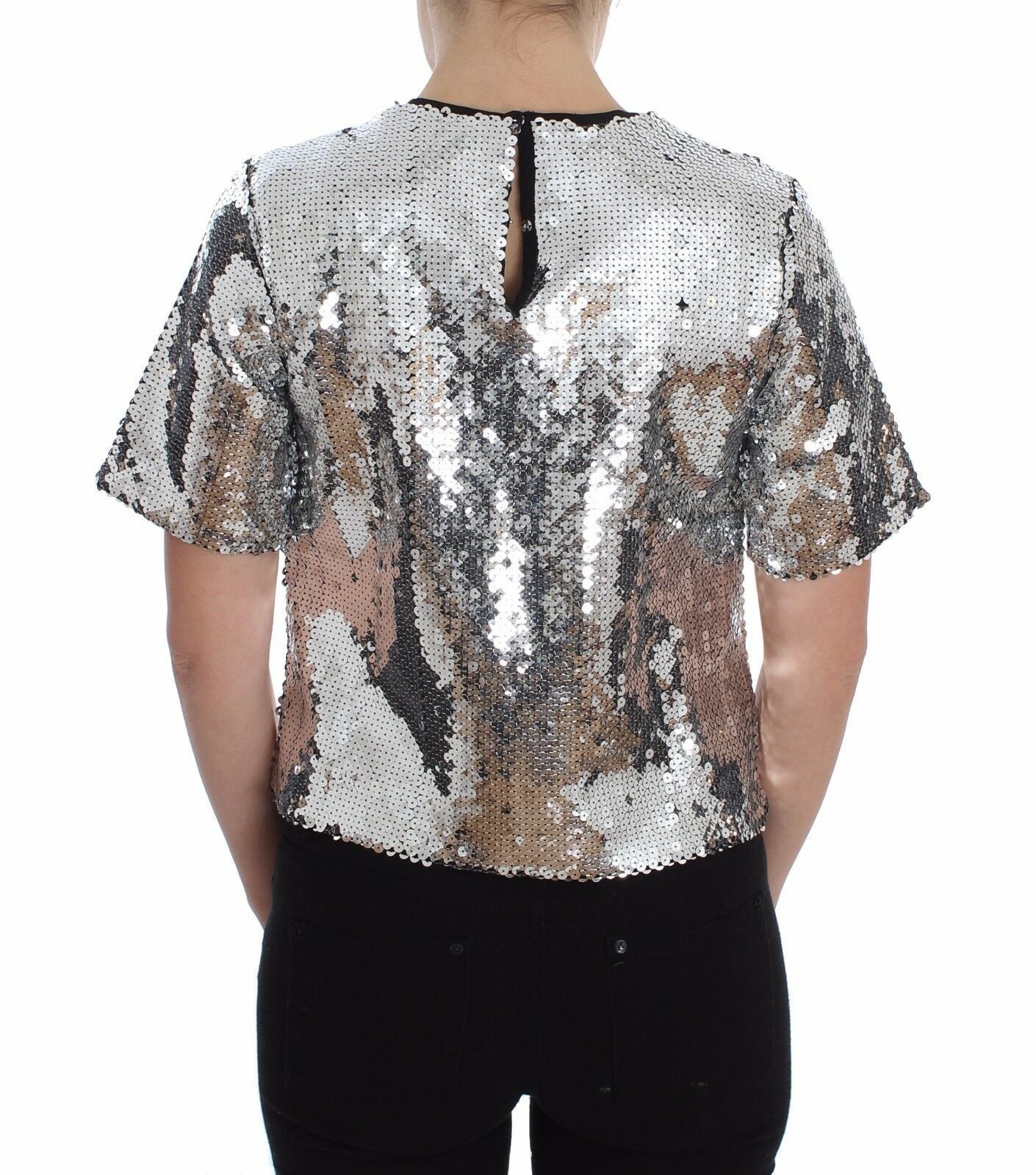 Sequined Elegance Blouse - ventzia