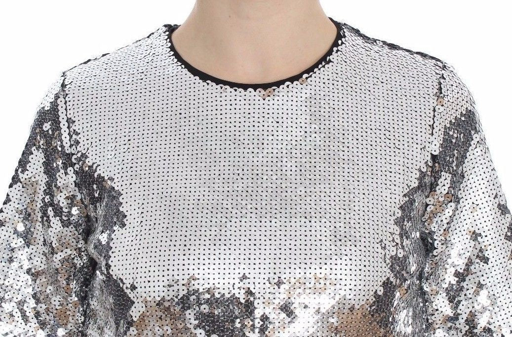 Sequined Elegance Blouse - ventzia