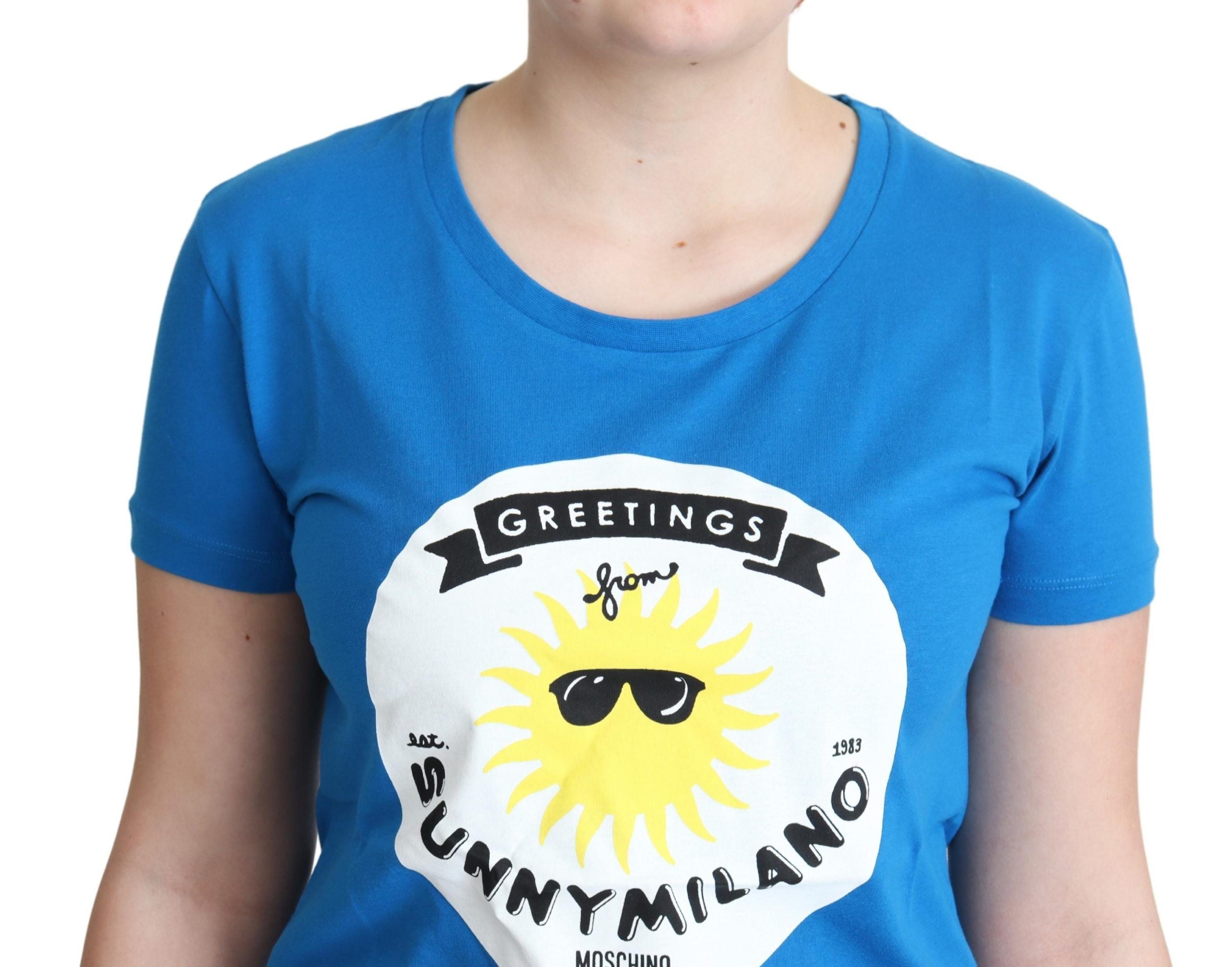Sunny Milano Chic Round Neck Tee - ventzia