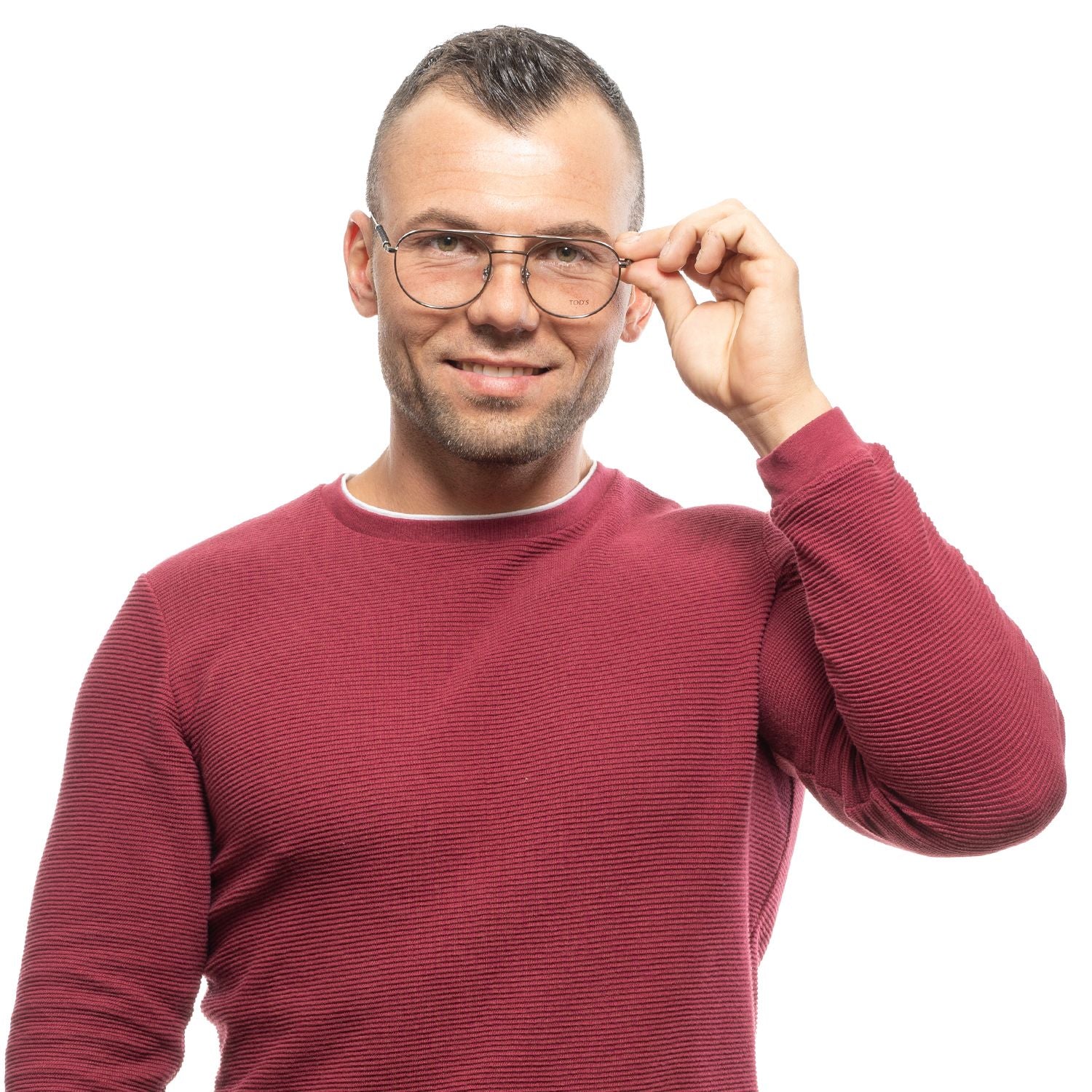 Silver Men Optical Frames - ventzia
