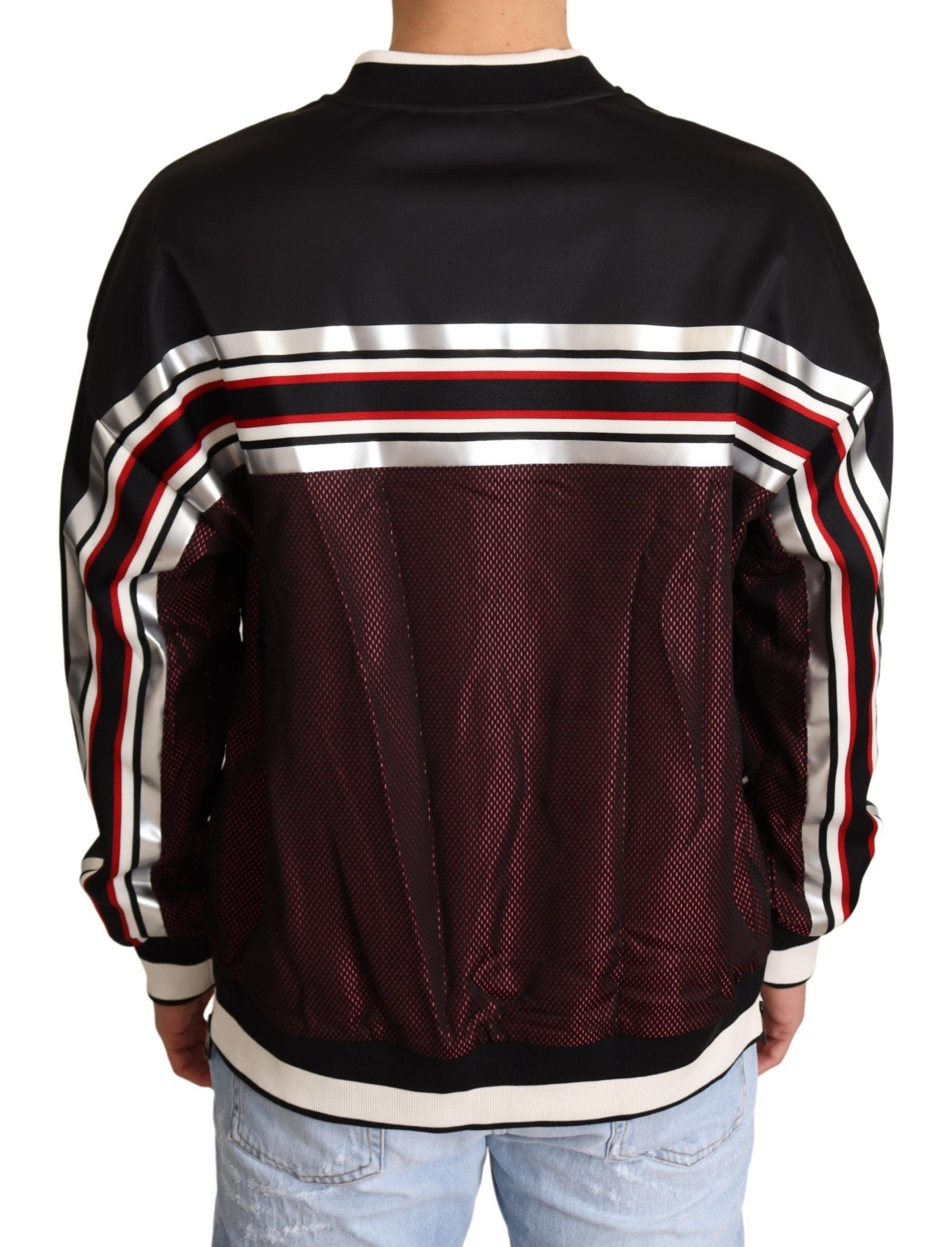Elegant Crewneck Pullover Sweater in Black - ventzia