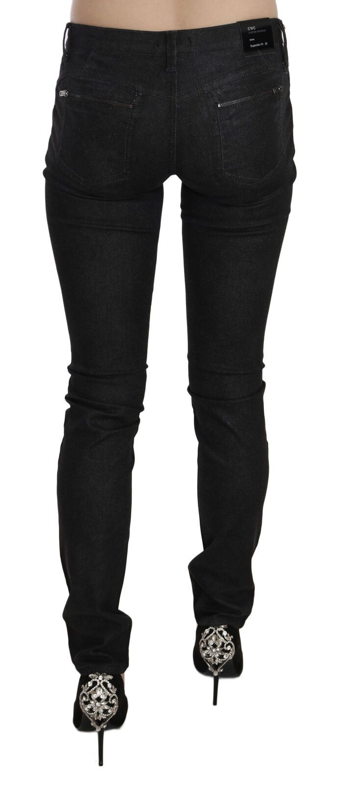 Chic Low Waist Slim Fit Skinny Denim - ventzia