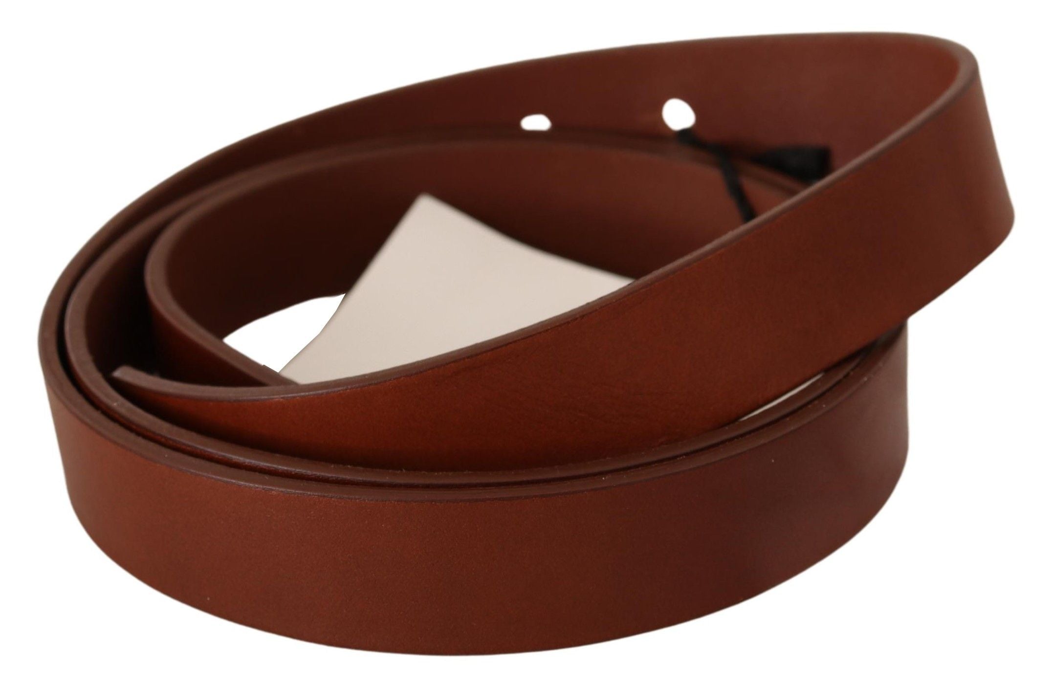 Elegant Brown Leather Fashion Belt - ventzia