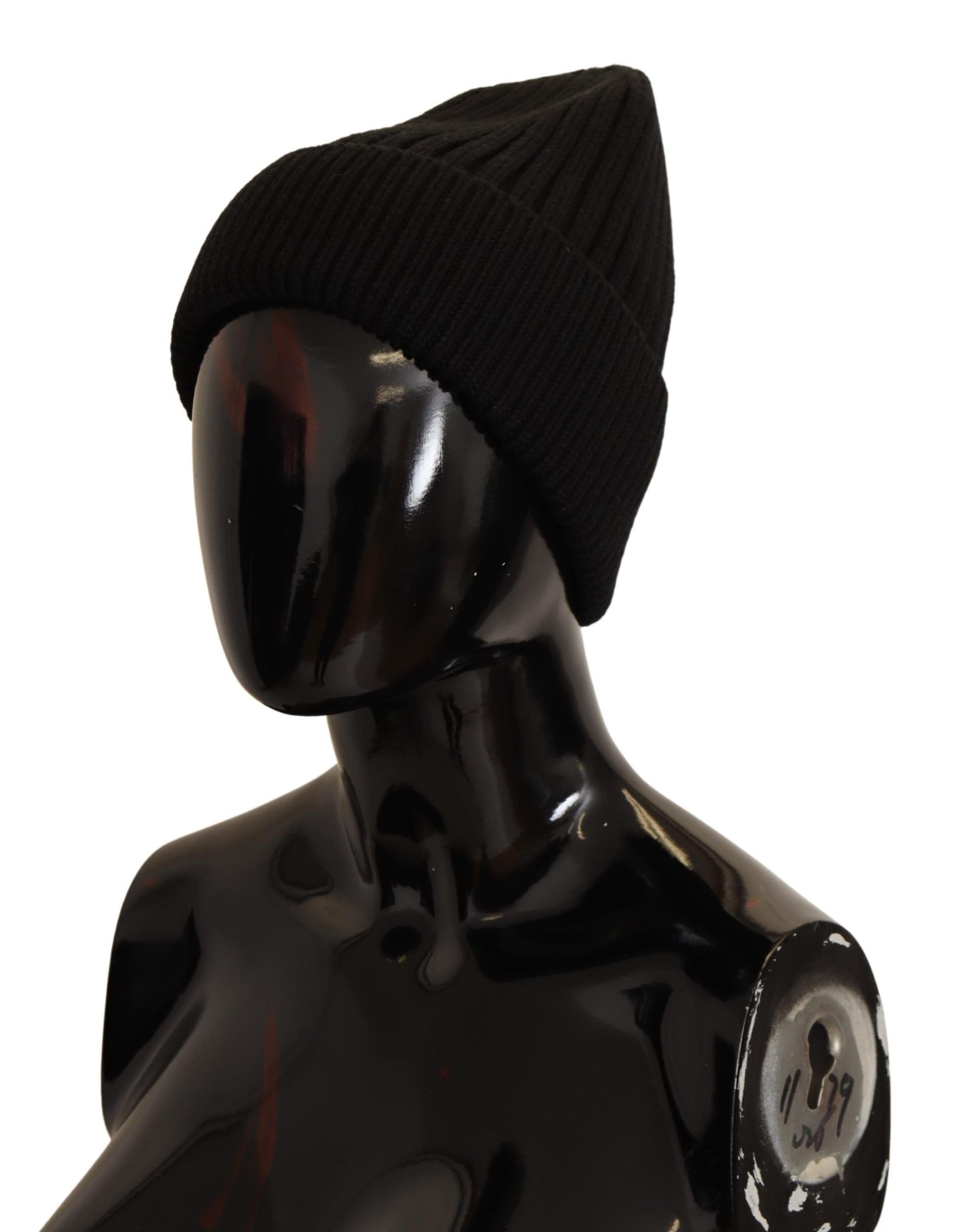 Elegant Cable Knit Wool Beanie with Fleece Liner - ventzia