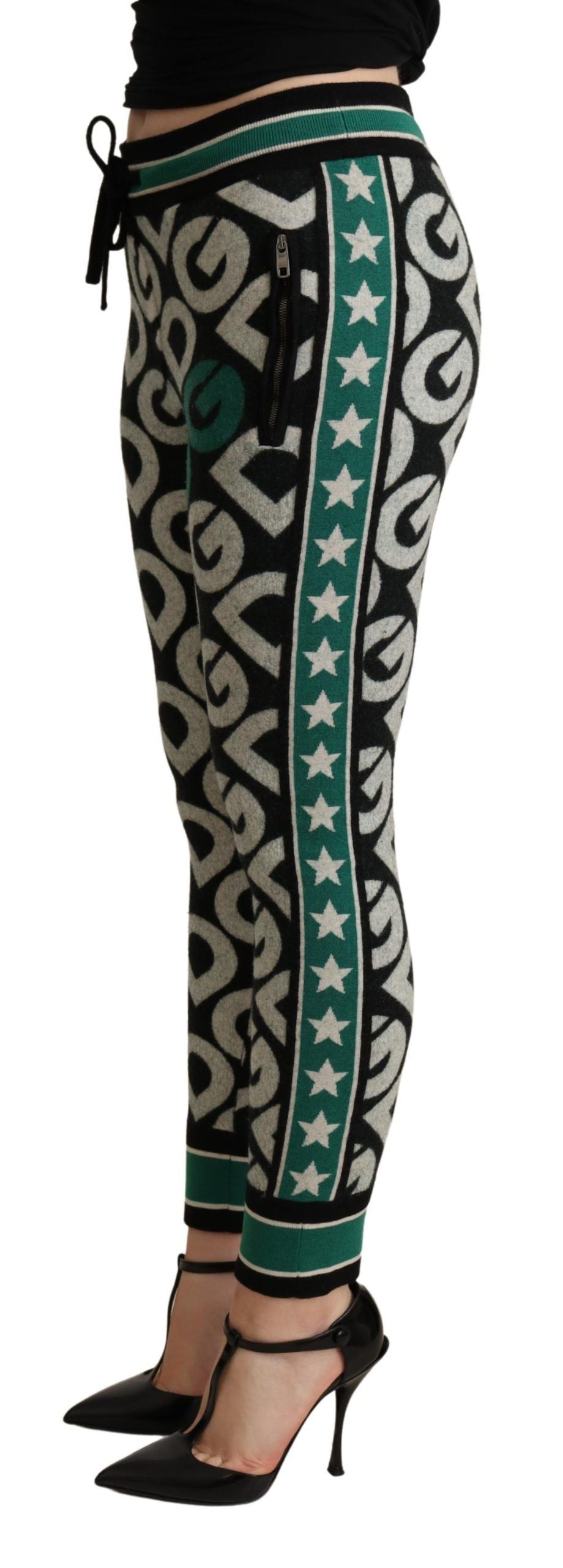 Engraved Wool Blend Sweatpants - ventzia