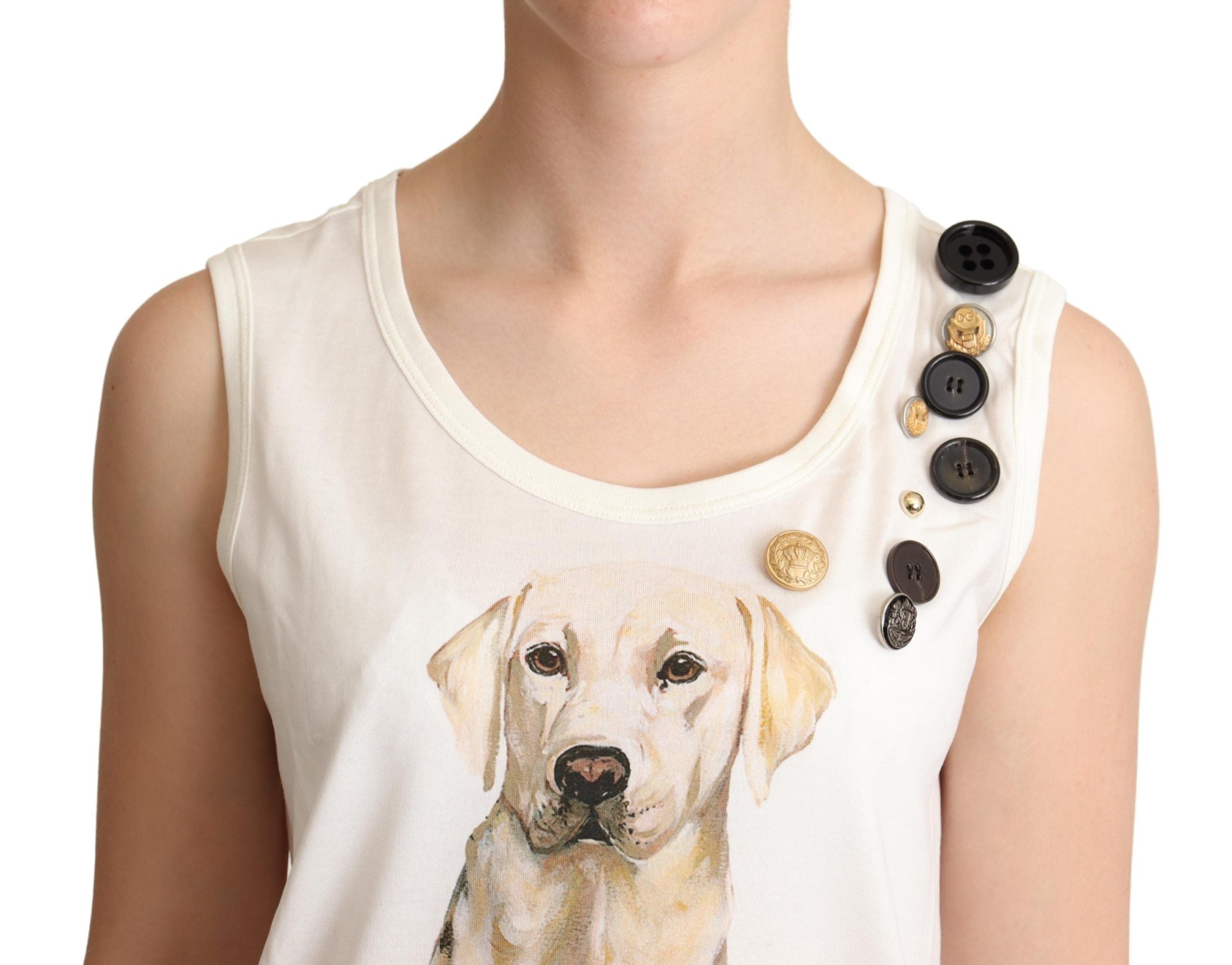 Chic Canine Floral Sleeveless Tank - ventzia