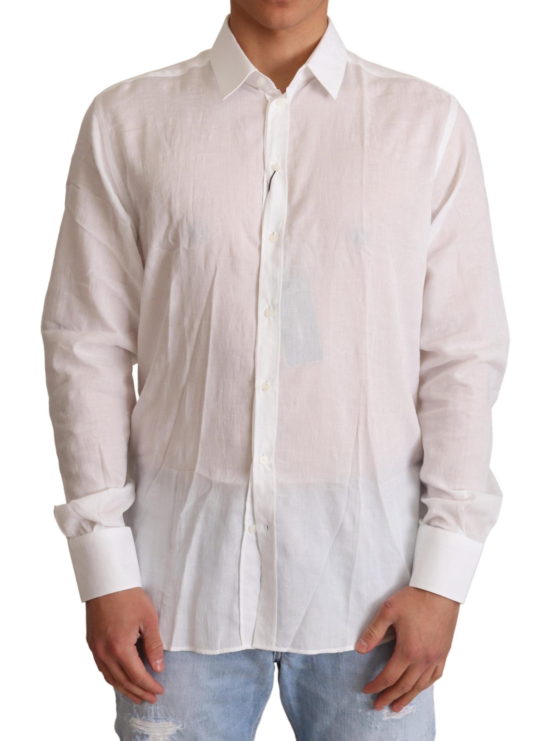 Elegant Floral Martini Slim Fit Dress Shirt - ventzia