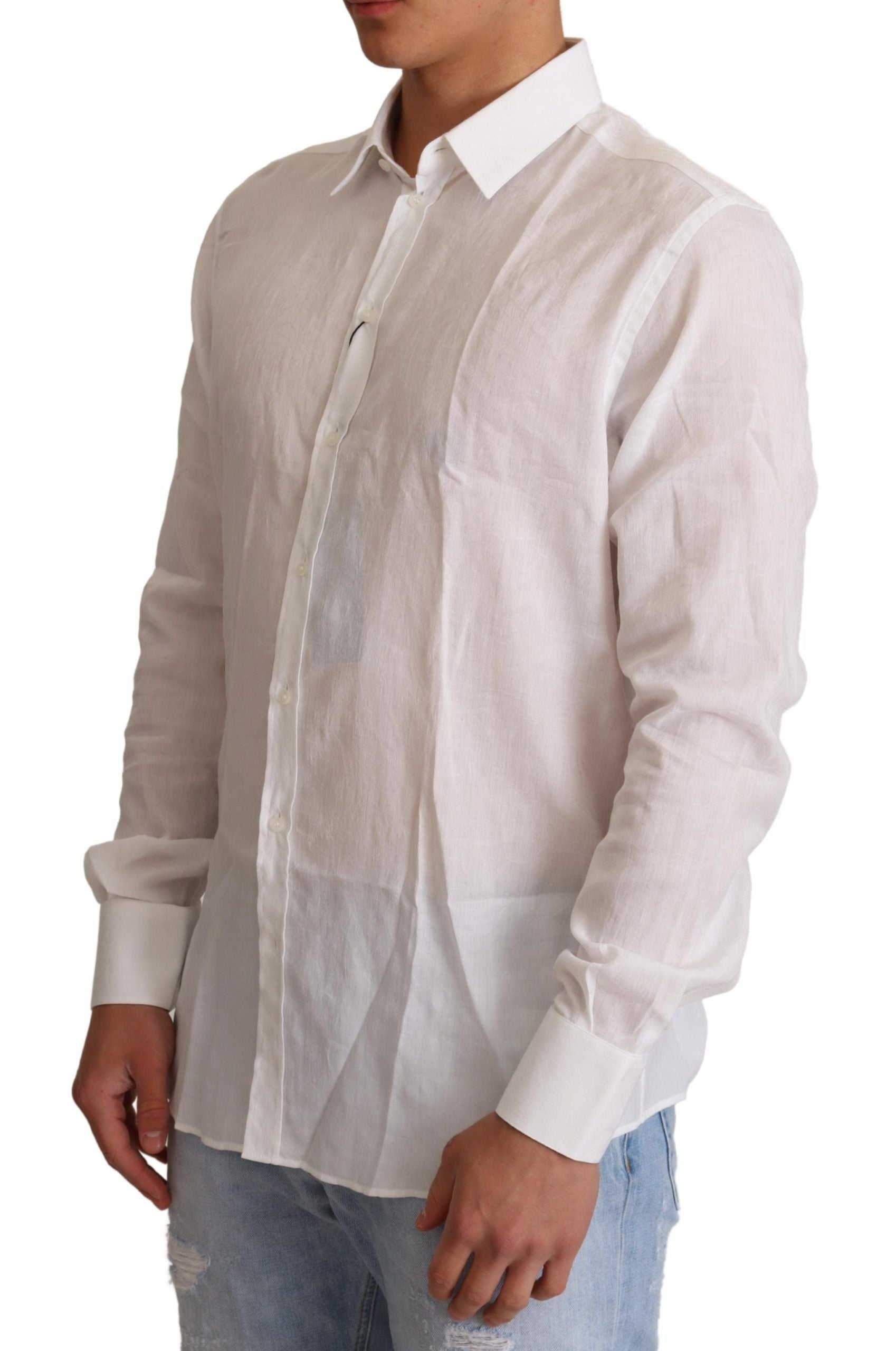 Elegant Floral Martini Slim Fit Dress Shirt - ventzia