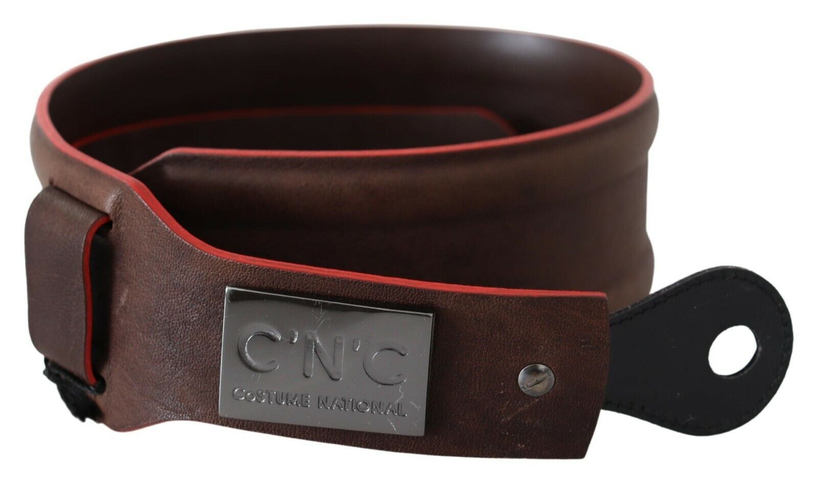 Elegant Dark Brown Leather Fashion Belt - ventzia