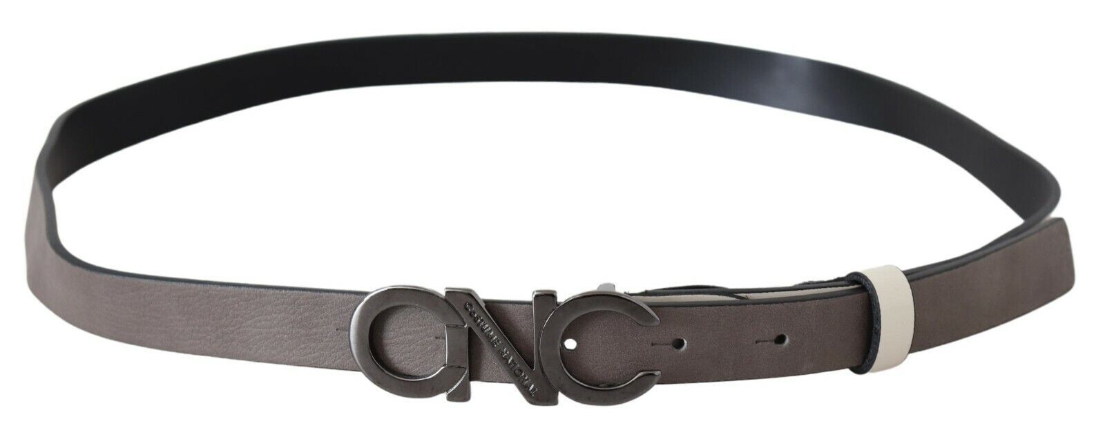 Elegant White Leather Fashion Belt - ventzia