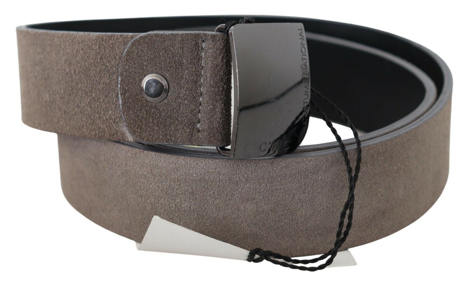 Classic Brown Leather Adjustable Belt - ventzia