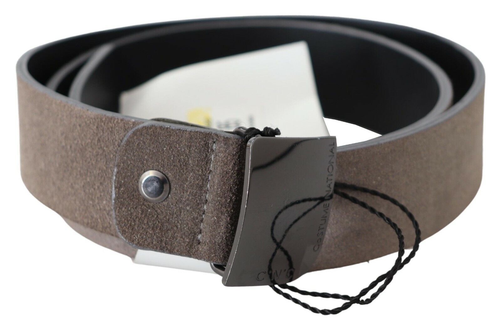 Classic Brown Leather Adjustable Belt - ventzia