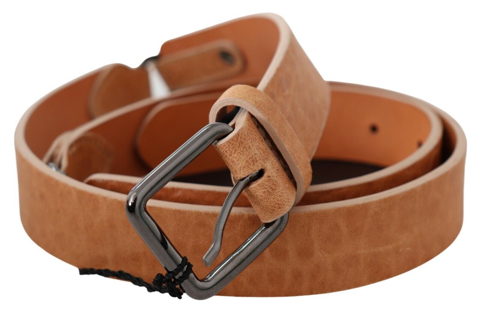 Chic Light Brown Leather Fashion Belt - ventzia
