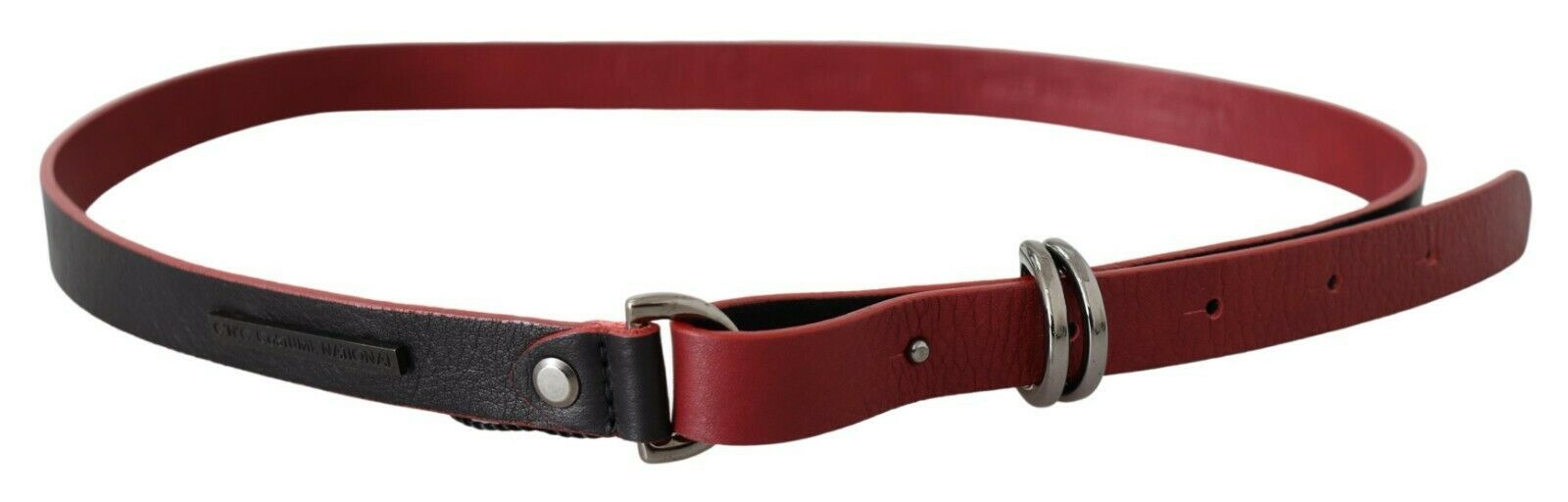 Elegant Dual-Tone Leather Belt - ventzia