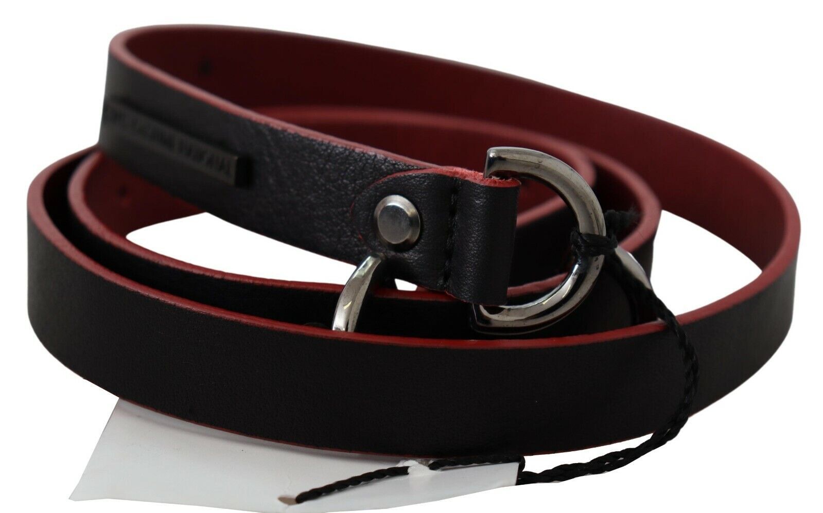 Elegant Dual-Tone Leather Belt - ventzia