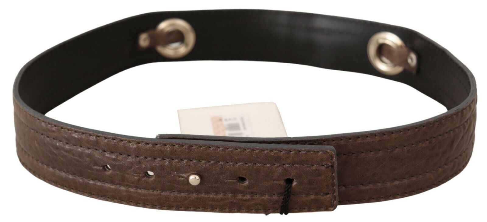 Elegant Brown Leather Fashion Belt - ventzia