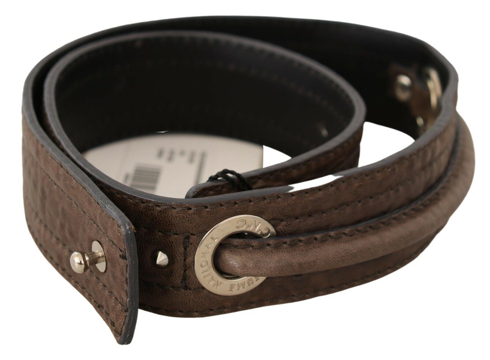Elegant Brown Leather Fashion Belt - ventzia