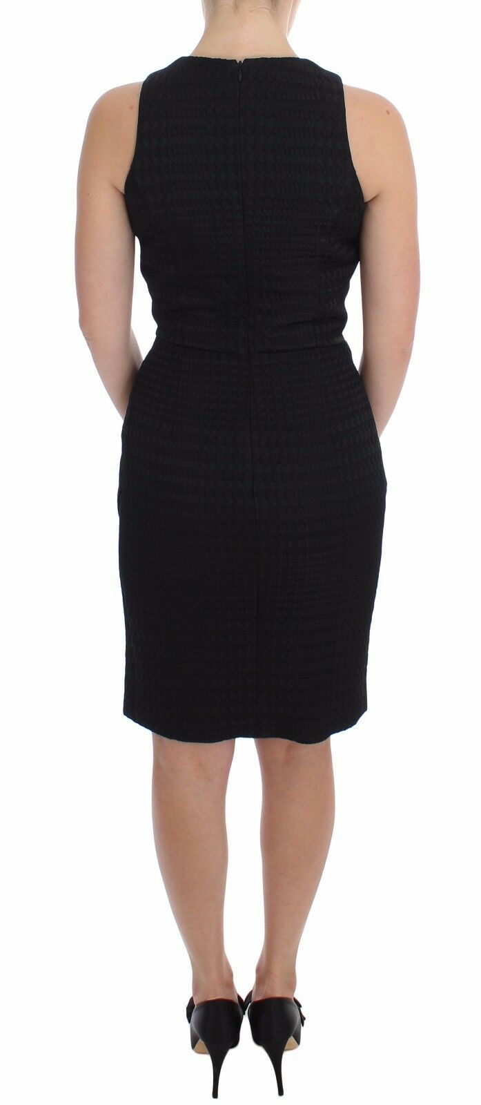 Elegant Sheath Black Dress for Formal Occasions - ventzia