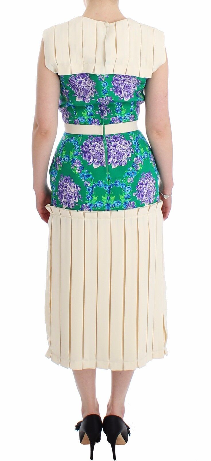 Chic Artisan Sleeveless Multicolor Dress - ventzia