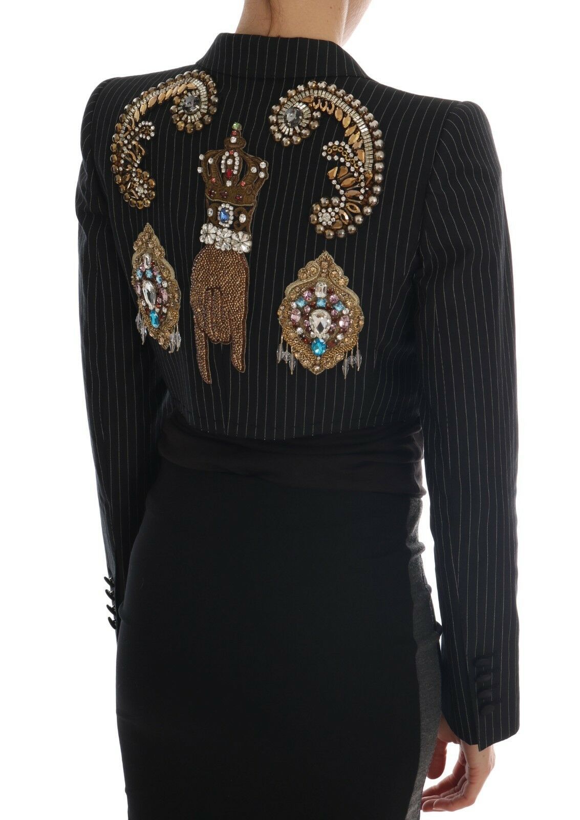 Enchanted Elegance Crystal Blazer - ventzia