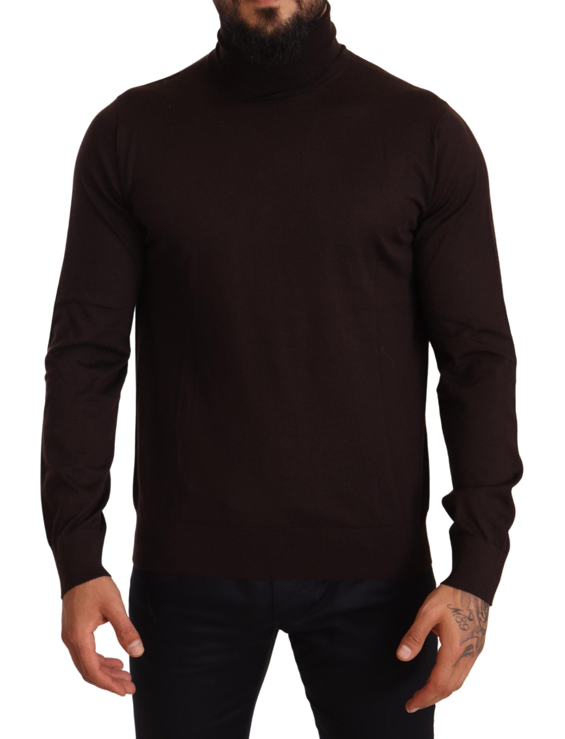 Elegant Cashmere Turtleneck Sweater - ventzia