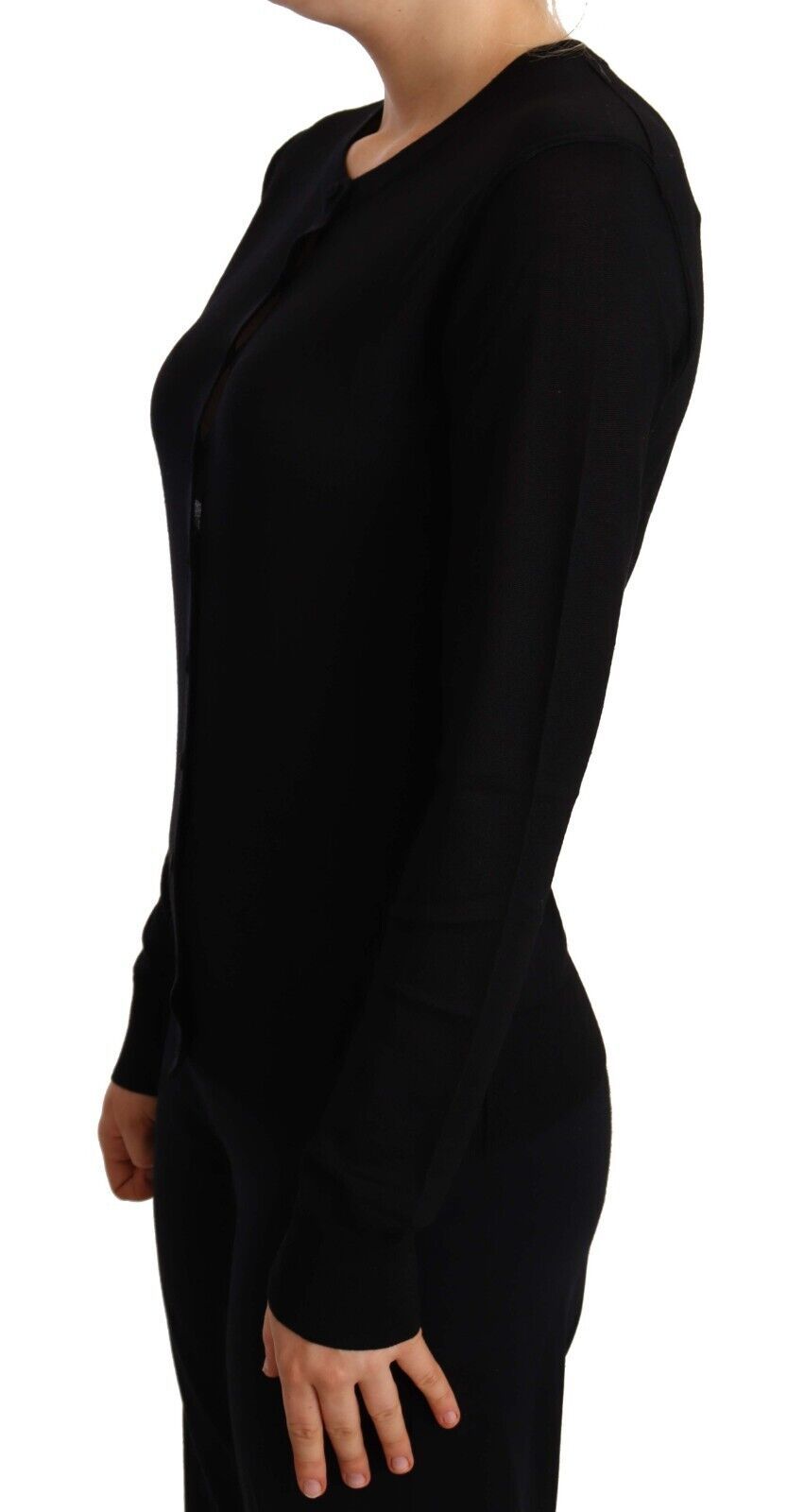 Elegant Crewneck Virgin Wool Sweater - ventzia